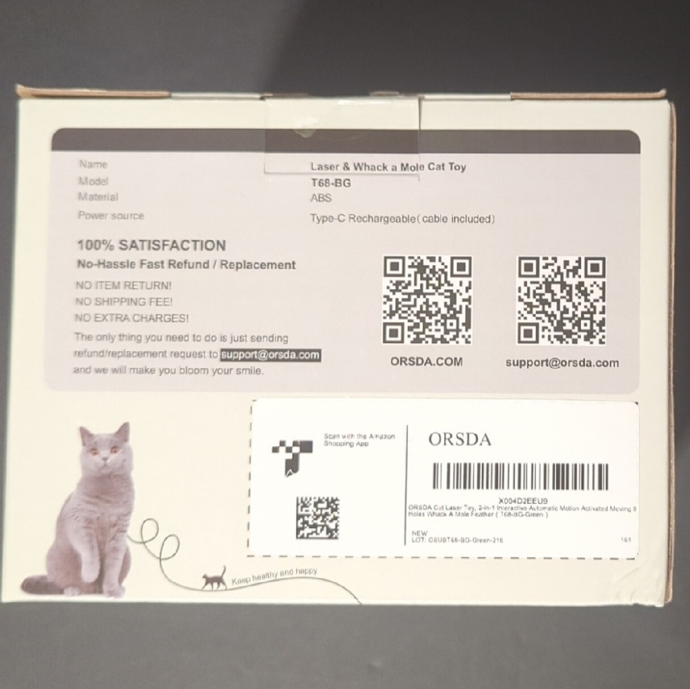 Orsda Double Laser Cat Toy - Picture 11 of 14